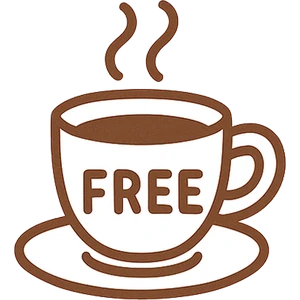 無料コーヒー